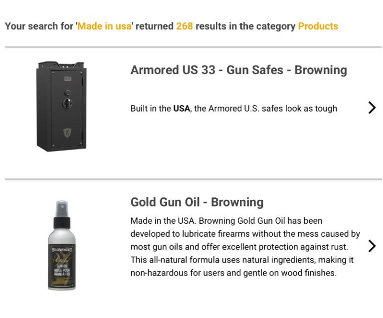 Where Is Browning Made?