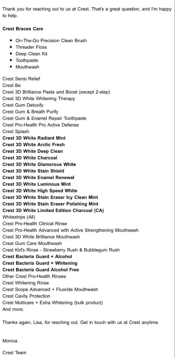 Where is crest toothpaste made allamerican