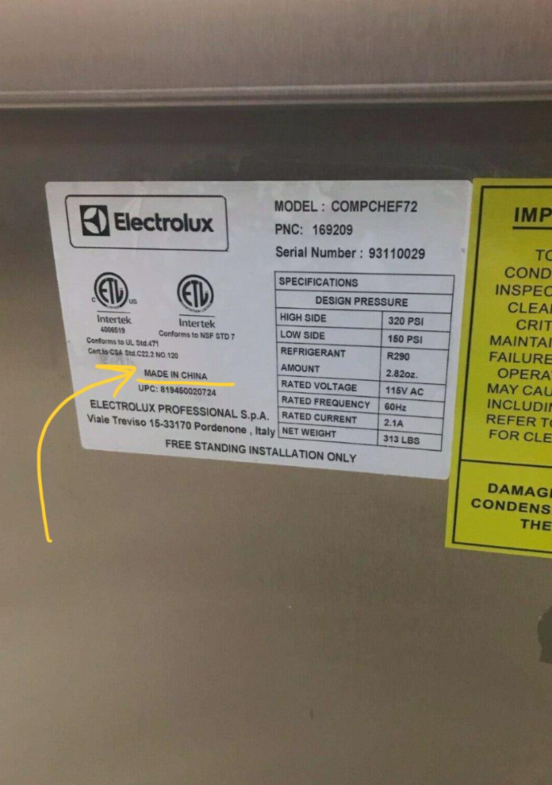 Where Are Electrolux Appliances Made?