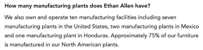 Where Is Ethan Allen Furniture Made AllAmerican Org   Ethan Allen Faq 