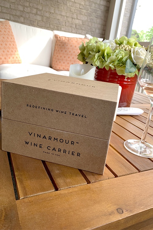 Travel Wine Carrier - Vinarmour - Wine Bottle Protection