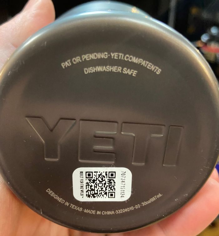 Where are yeti sales products made